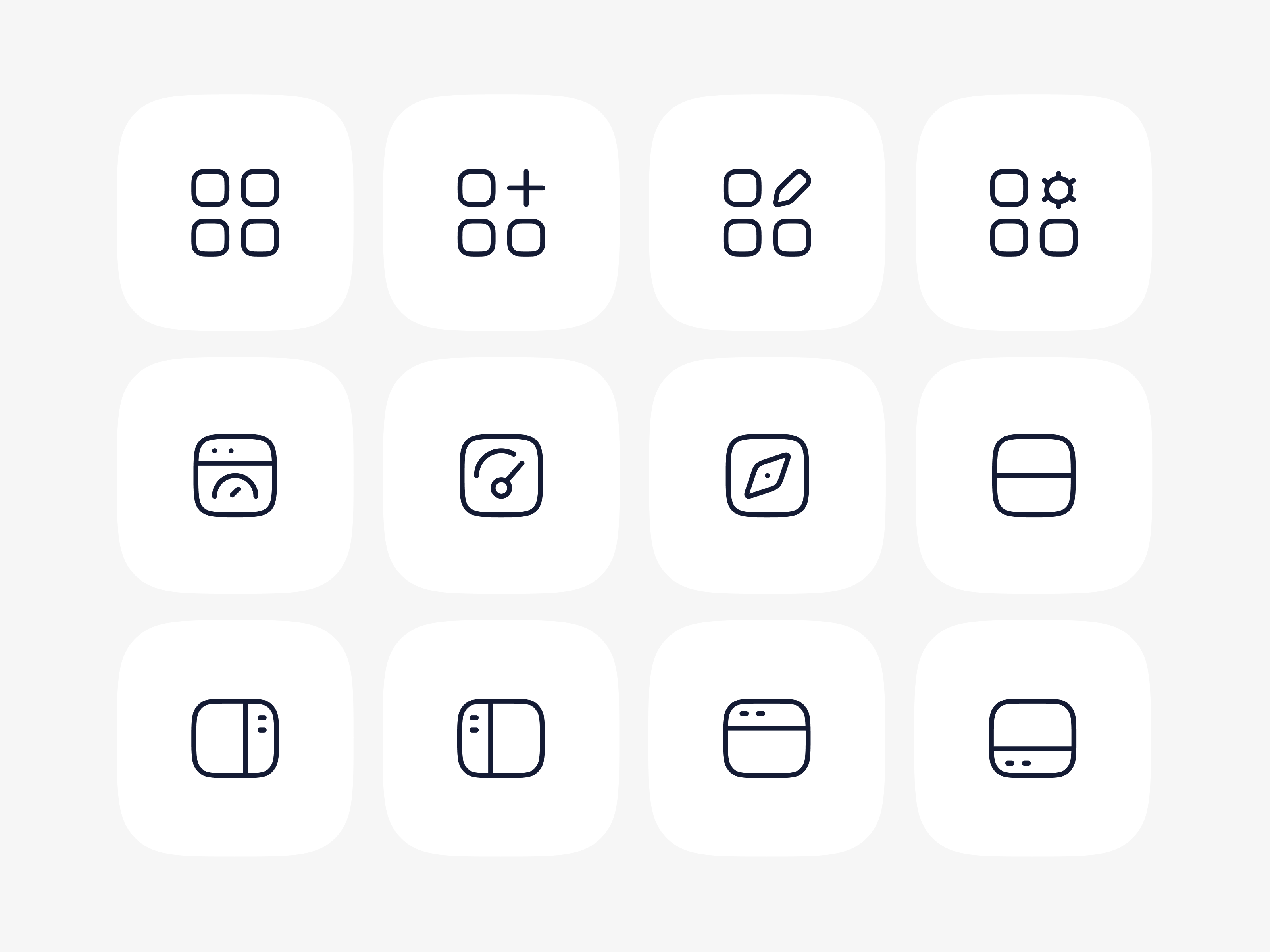 Dashboard Icons by Hugeicons on Dribbble