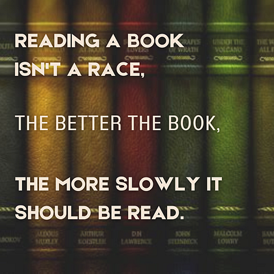 Reading and Racing?