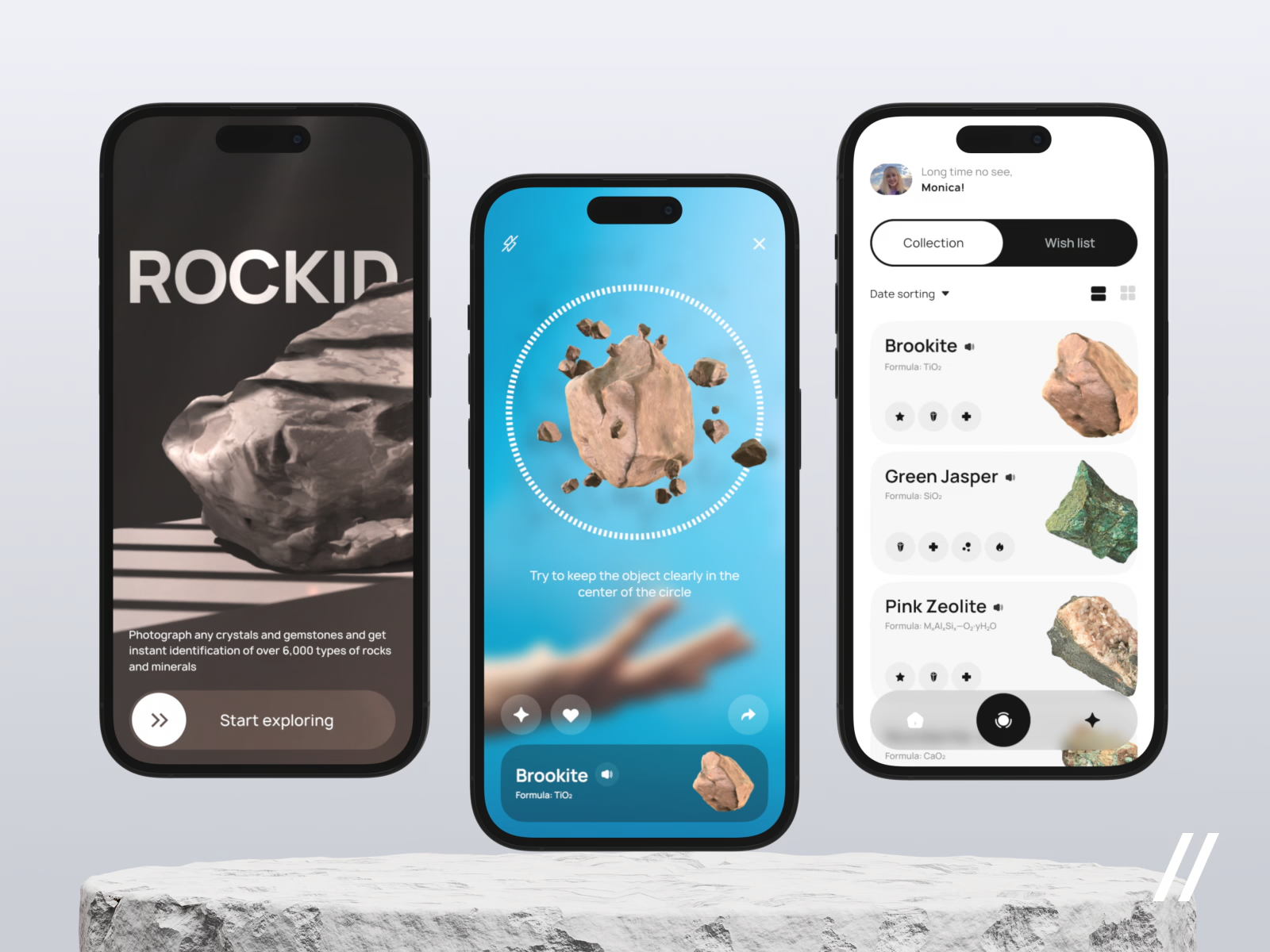 Stone Identifier Mobile IOS App by Purrweb UI/UX Agency on Dribbble