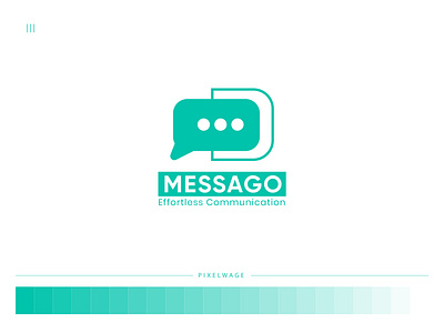 Logo Design | Message company logo | Modern logo | Minimalist brand brand guide brand identity branding creative logo design illustration logo logo design logo design ideas message company logo message logo minimalist logo modern logo simple logo vector logo