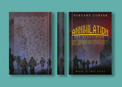 Annihilation... Book cover design amazonkindlebook