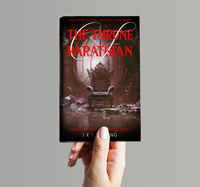 The Throne Of Barathian...Book cover design amazonkindlebook