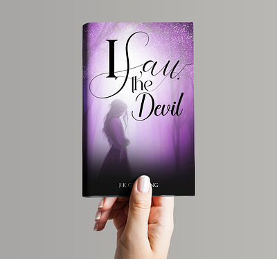 I Saw The Devil...Book cover design amazonkindlebook book cover children book cover createspace design ebook cover design graphic design