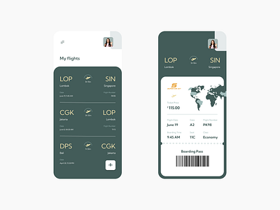 Flight Booking App - Mobile App Design