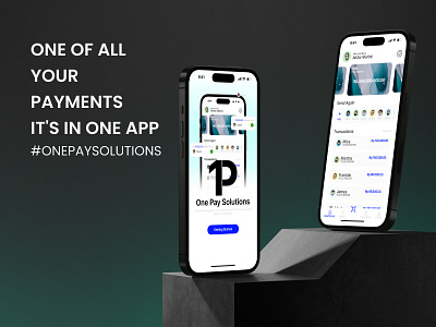 OnePay Mobile Banking App design graphic design mobile app mobile banking app online banking app ui ux visual design