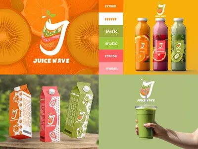 Juice Drink logo, branding, and packaging beverage beverage packaging brand design brand identity branding design drink drink packaging graphic design illustration juice juice drink logo logo design logos logotype packaging packaging design trendy logo visual identity