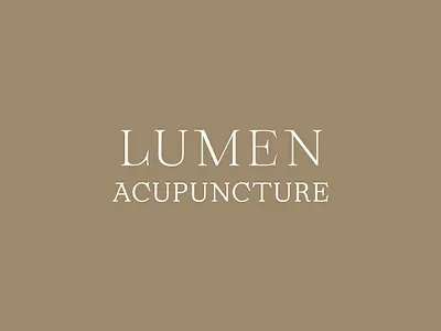 Lumen Acupuncture branding design graphic design illustration logo typography ui ux