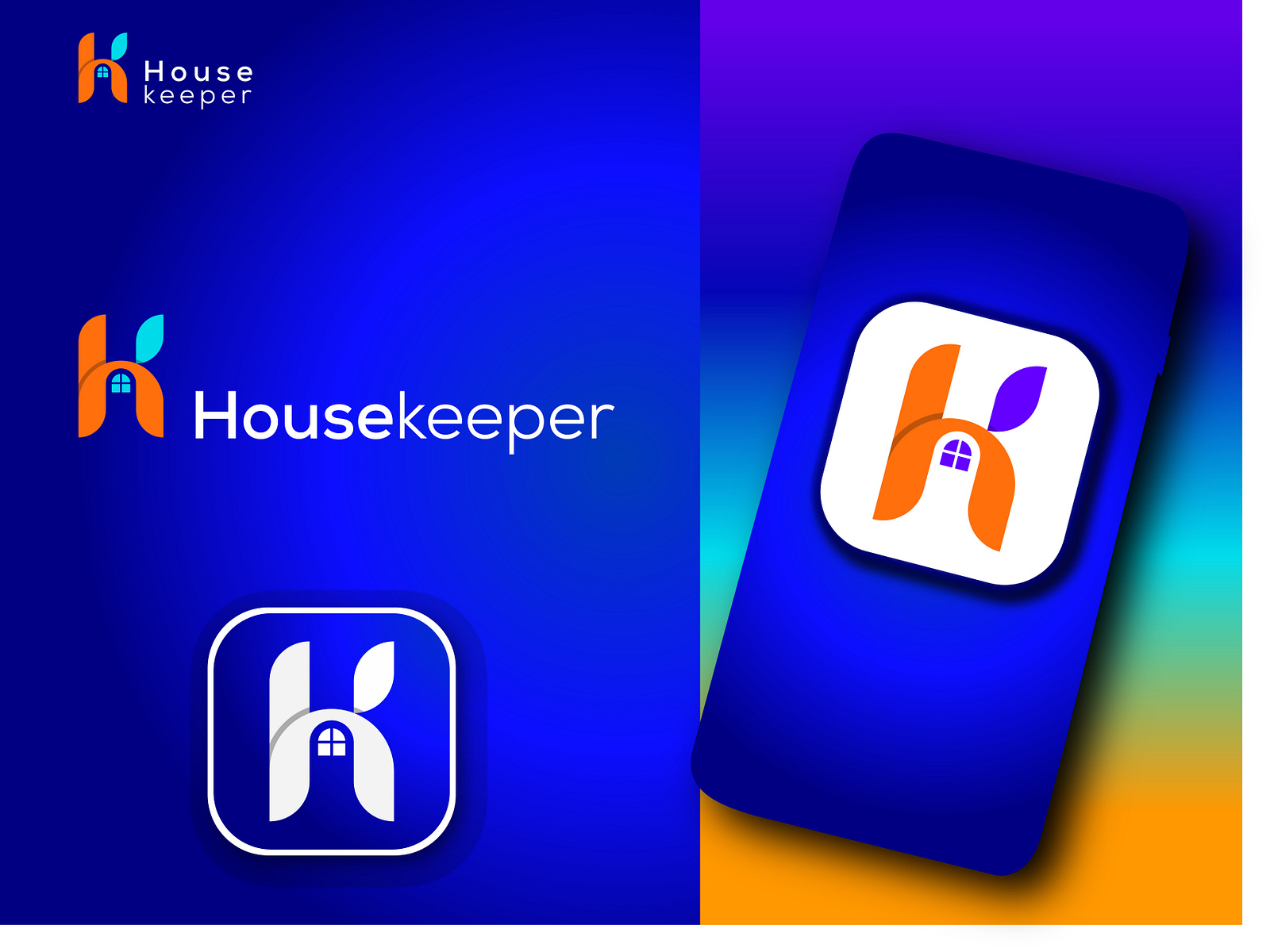 housekeeper-logo-concept-by-farid-logo-designer-on-dribbble