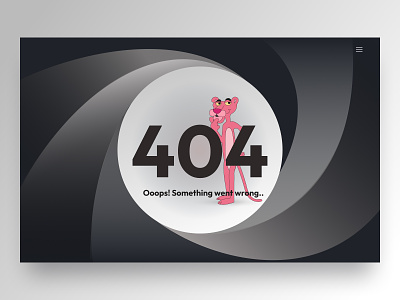 Page 404, Daily UI 404 404notfound concept daily design error errorpage ui web design