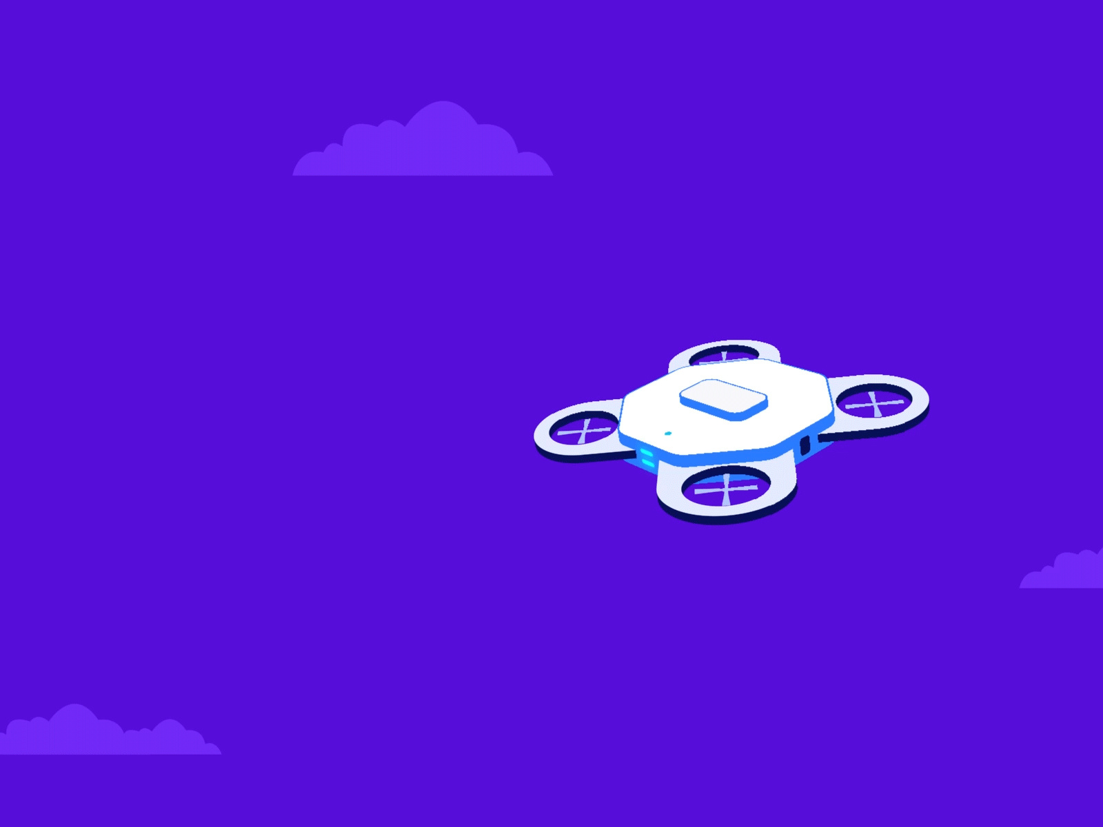 3D Drone Animation 3d after effects animated animation design explainer video illustration motion design motion graphics