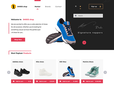 Shoes Store website design graphic design mainpage shoes shoes website shoesstore shoeswebsite shop website typography ui uiux ux website