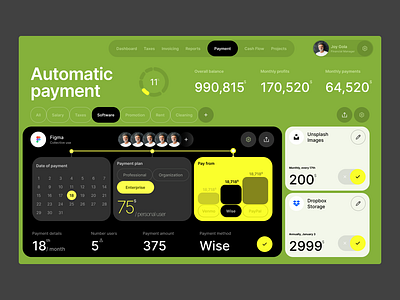 QuickBooks - Finance Service Management build2.0 design designdrug ui ux