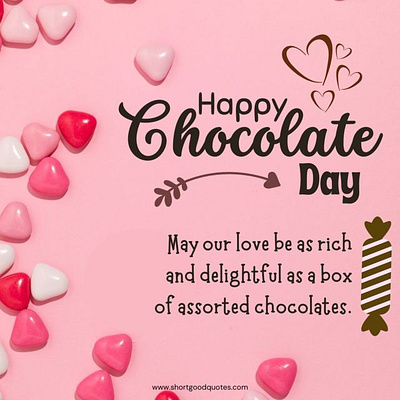 Happy Chocolate Day Wishes, Messages and Quotes by ShortGoodQuotes on ...