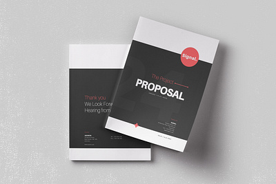 Project Proposal + Invoice Template branding brochure business company designer invoice minimal porposal template print project invoice projects brief proposal timeline