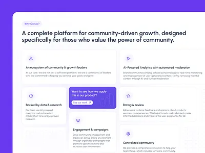 Website Section feature section light theme lightmode saas website website cards website design