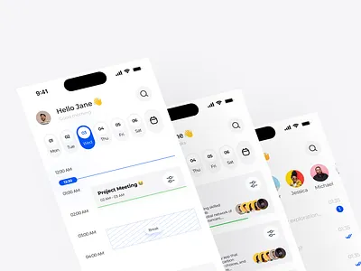 Task management app daily ui design design inspiration inspiration task task management ui uidesign ux visual visual design visualdesign