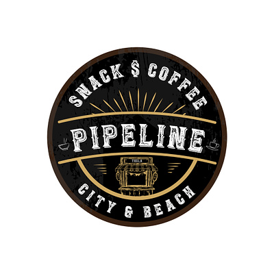 Pipeline Street Food branding design graphic design illustration logo vector
