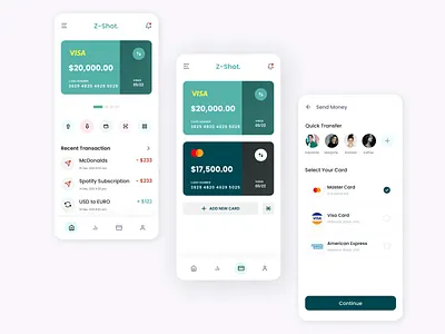 Wallet Mobile App app mobile app ui uiux ux wallet