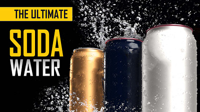 THE ULTIMATE "SODA WATER" branding graphic design