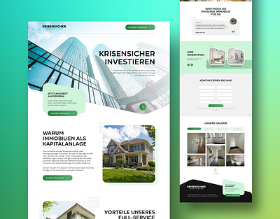 Krisenscicher (Website Design) architecture building design graphic design modern ui ux web design website