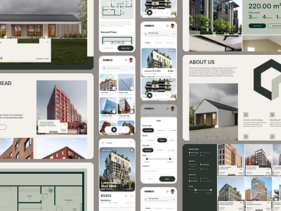 Homeco Real Estate Project. app app design application dashboard dashboard design dashbord home page landing page ui mobile app design project property real estate user experience ux ui design web web design web designer web page webdesign website