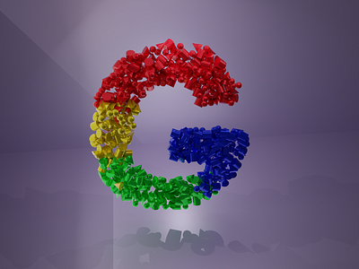 3D Google Logo Design in Blender. 3d 3dblender app blender blender3d branding design designing figma google googlelogo graphic design illustration logo motion graphics render rendercycles ui uiux