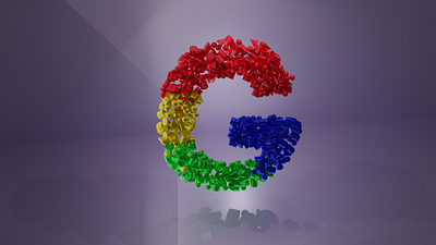 3D Google Logo Design in Blender. 3d 3dblender app blender blender3d branding design designing figma google googlelogo graphic design illustration logo motion graphics render rendercycles ui uiux