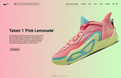 NIKE Tatum 1 Pink Lemonade UI nike ui