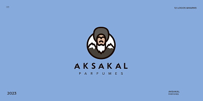 Аksakal-parfumes brand brandidentity branding design font identity illustration logo logotype ui