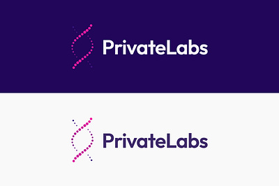 PrivateLabs - DNA Pathology Logo Design abstract brand identity dna dna logo health health logo logo logo design modern modern logo tech logo technology logo