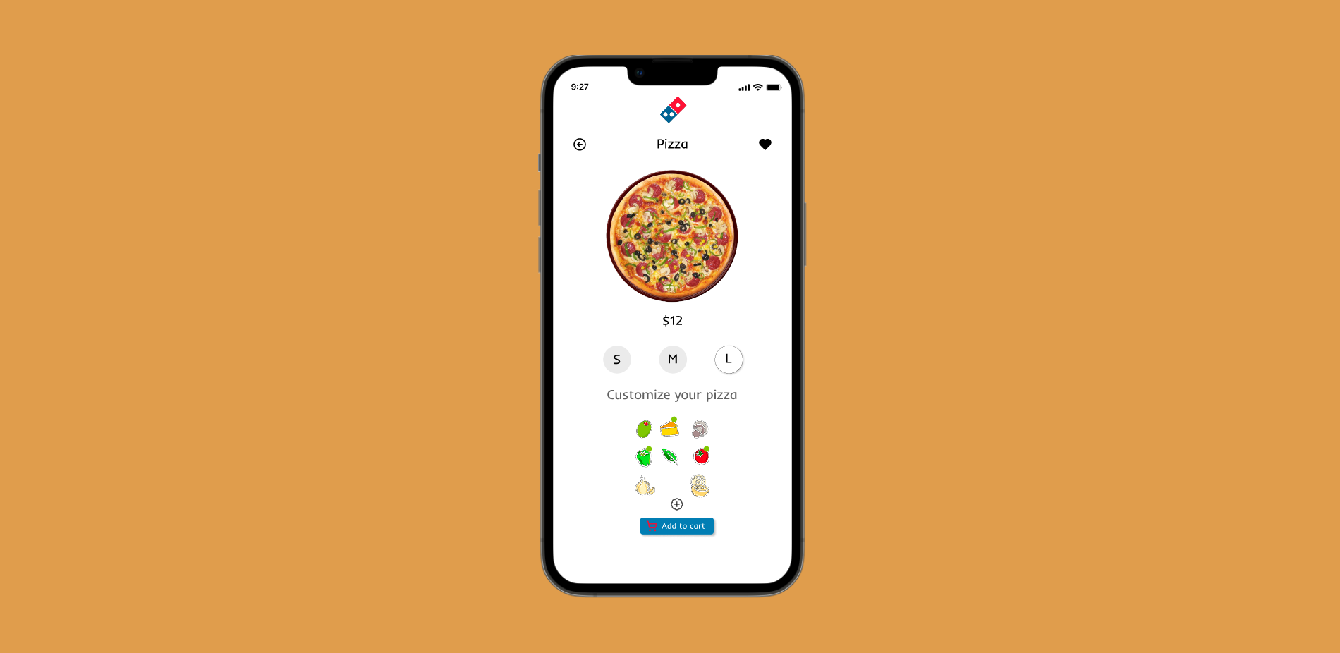 DOMINOS PIZZA USER INTERFACE app branding dailyui design graphic design illustration logo ui ux vector