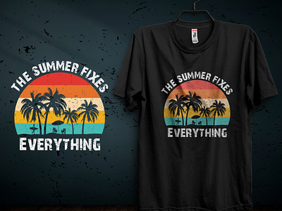 Summer T-shirt Design | Beach T-shirt | Typograph Quote T-shirt beach t shirt custom t shirt graphic design illustration print shirtdesign summer shirt quotes summer t shirt summer t shirt design summer tshirts sunset surf board t shirt surfing paradise surfing t shirt the summer everything typography t shirt vacation t shirt