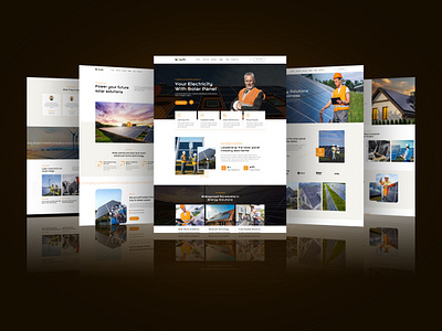 Solum - Solar Energy WordPress Theme alternative business clean company eco elementor energy organic power solar wind