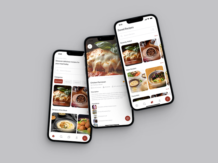 Recipe App Design: A Modern and User-Friendly Interface by Kazeem ...