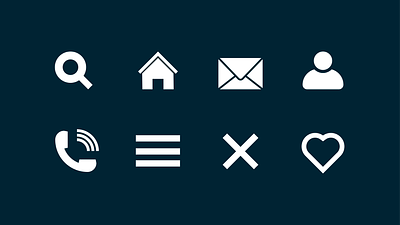 Basic Icon Set basic icon set icon design ui icon web icons
