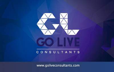 GL - Go Live consultants branding logo ui