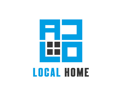 Concept: Local Home - Logo Design (Unused) best logo brand identity branding creative home home logo logo logo design logo folio minimal logo real estate real estate logo