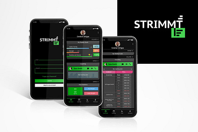 Strimmt branding logo ui