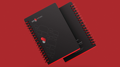 Notebook | United Commercial Bank brand collateral branding collateral design notebook notebook cover notebook design