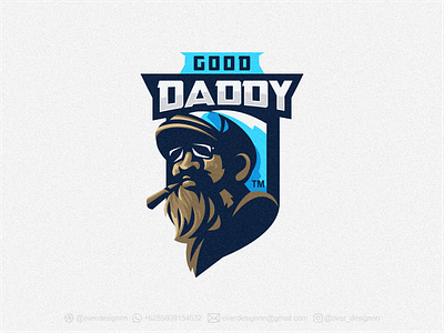 good daddy logo branding daddy design good graphic design identity illustration logo mark tshirt vector