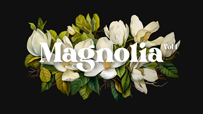 40 Magnolia Illustrations & Patterns branding de design graphic design illustration