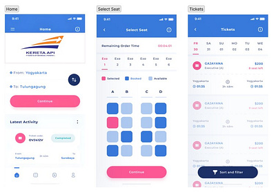 Project 1 train booking system