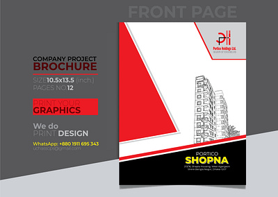 12 PAGES PROJECT BORCHURE bifold brochure book cover brand branding brochure company identity company product brochure company profile company project brochure corporate identity flyer graphic design leaflet logo marketing identity real estate brochure social media add social media brochure stationary trifold brochure