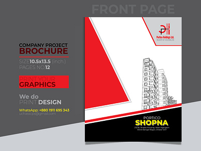 12 PAGES PROJECT BORCHURE bifold brochure book cover brand branding brochure company identity company product brochure company profile company project brochure corporate identity flyer graphic design leaflet logo marketing identity real estate brochure social media add social media brochure stationary trifold brochure