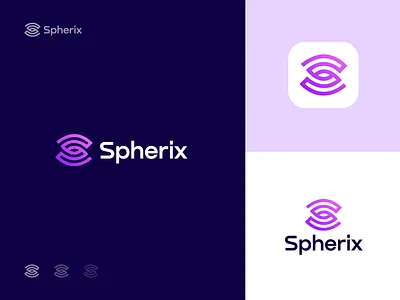 Spherix logo design brand brand identity branding colorful creative logo design icon identity logo logo design logo designer logo logo logodesign logos logotype modern logo monogram ogodesign tech vector