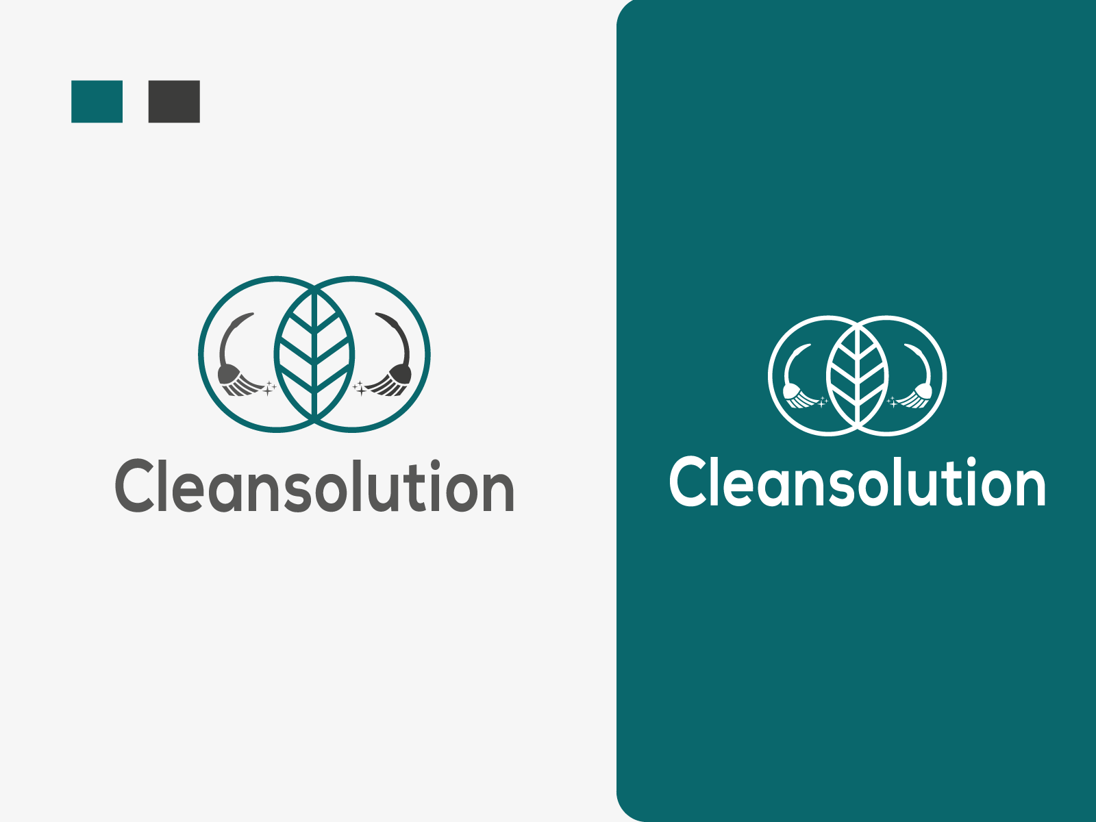 Clean solution Brand identity Logo Design brand brand identity brand logo brand mark branding flat logo graphic design logo logo design logo maker logo type minimal