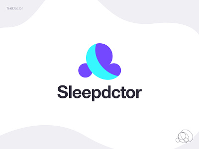 Sleep Doctor Logo design, Logo icon brand identity cloud logo consultant doctor logo logo logo design sleep logo teledoctor visual logo