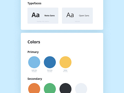 Style guide for sports web app colors sport style guide typography ux ui web design