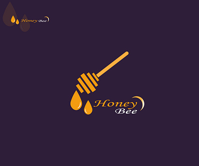 Honey brand style design bee branding company design graphic design honey honey bee logo honey house illustration logo natural natural honey premium logo style logo vector
