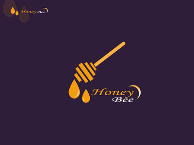 Honey brand style design bee branding company design graphic design honey honey bee logo honey house illustration logo natural natural honey premium logo style logo vector